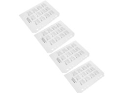 Slowmooseconjunto 4 separadores de plástico mate para agenda, reutilizables.