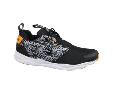Zapatillas Deportivas REEBOK Furylite Graphic Niños (Blanco, Negro - Material Sintético, Tela - 34,5)