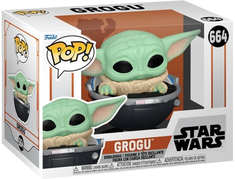 Figura FUNKO POP! Vinyl: Mandalorian S9 - Grogu con Prama