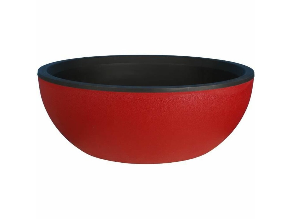 Maceta Riviera Granite Ø 40 cm Rojo