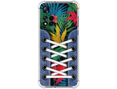 Carcasa para Xiaomi Redmi Note 11 Pro+ Plus 5G TUMUNDOSMARTPHONE Dibujos Antigolpes Zapatillas 12 Multicolor