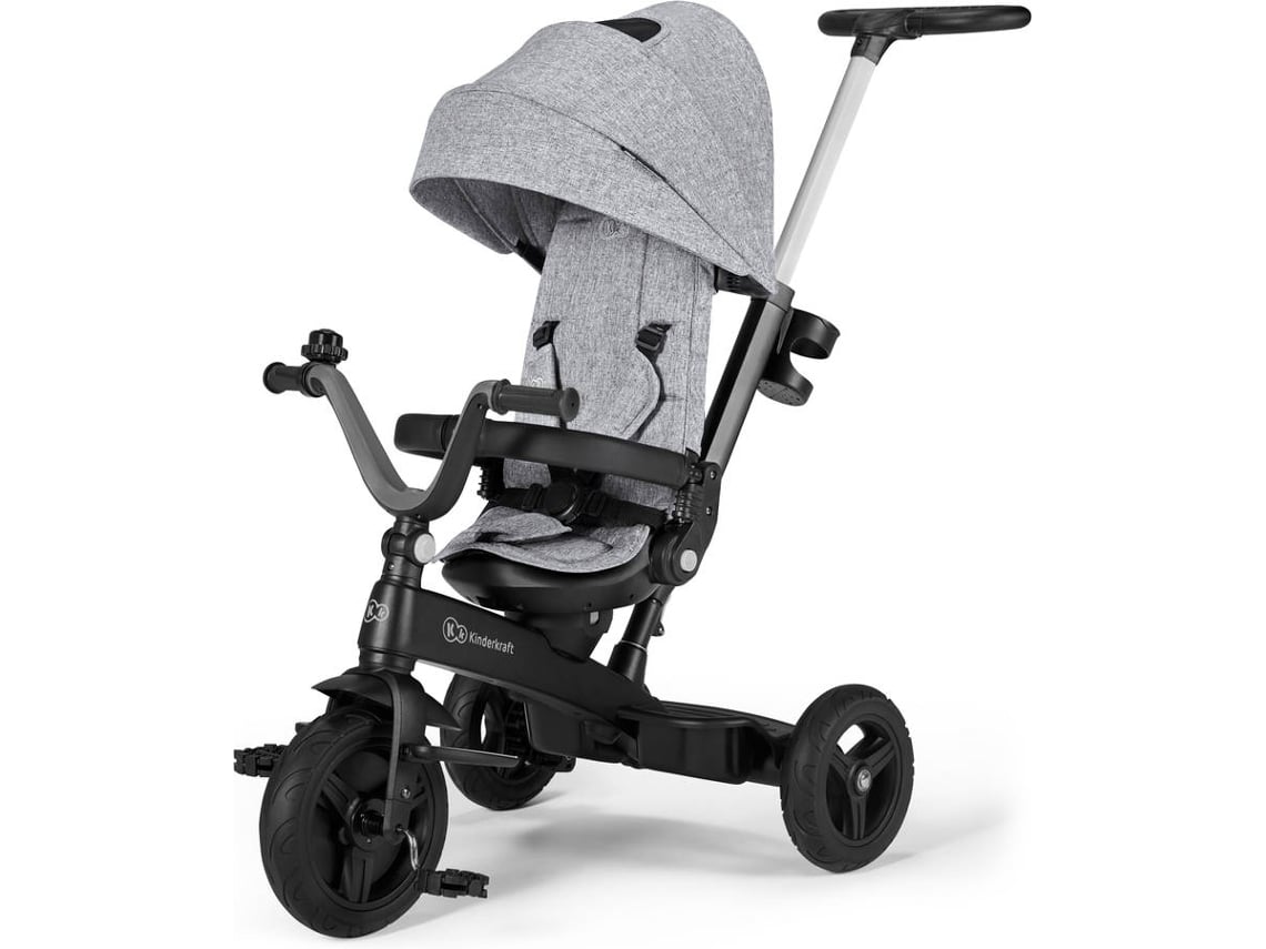 Triciclo 3 en 1 AVEO de Kinderkraft - Gris