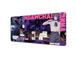 (estilo 5 300x800x2mm) Alfombrilla De Ratón De Goma De Anime 900x400mm Lindo Hombre Motosierra Antideslizante Almohadilla Protectora De Escritorio