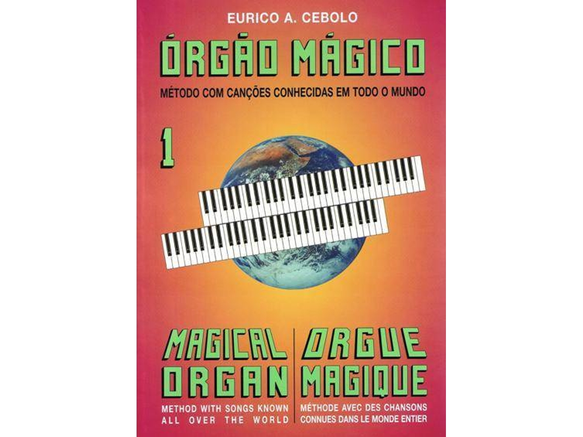 Libro EURICO CEBOLO Órgano Mágico 1 (Portugués)