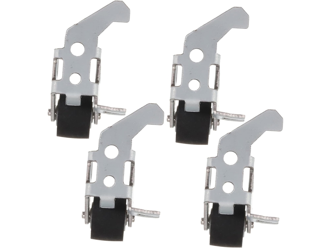 Juego de 4 rodillos de presión para grabadoras de audio, estructura duradera y estable, compatible con Gokoco.