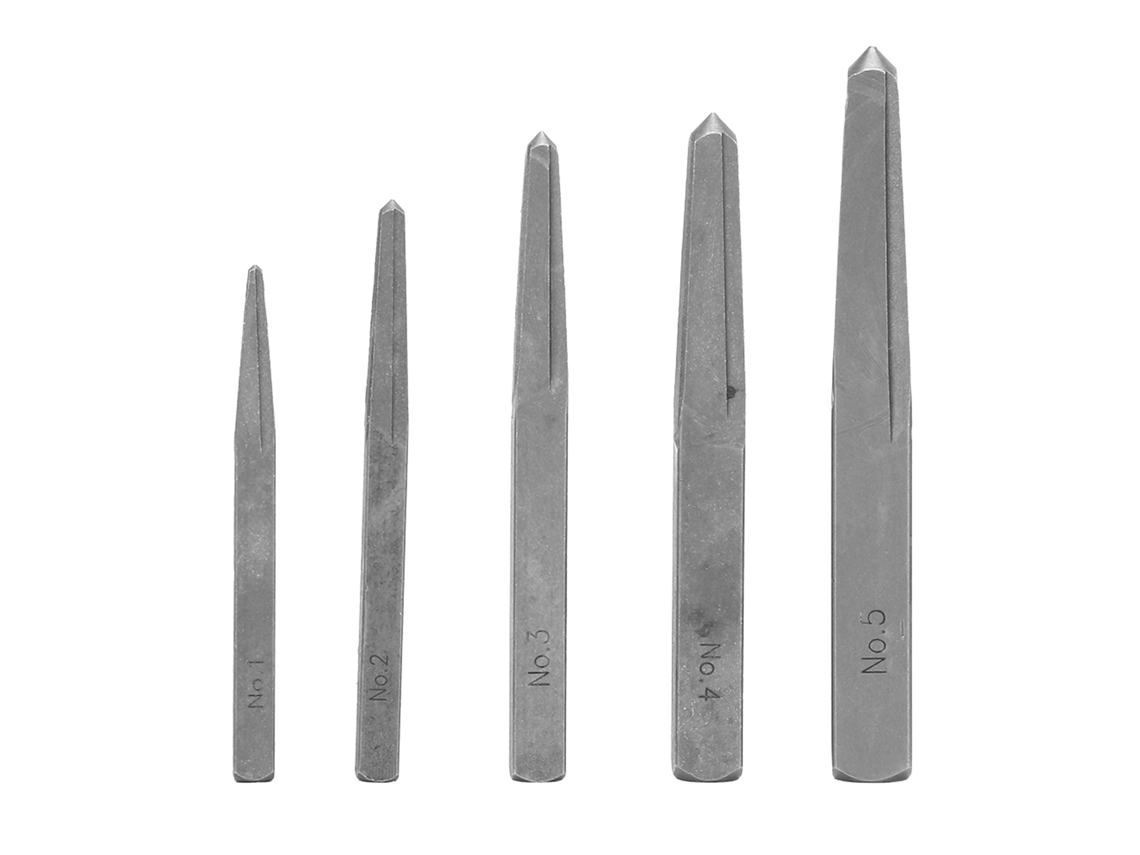 Juego De 5 Extractores De Tornillos Rotos, Herramienta De Extracción Cuadrada De Fácil Apertura Para Tornillos Y Tuercas Dañados.