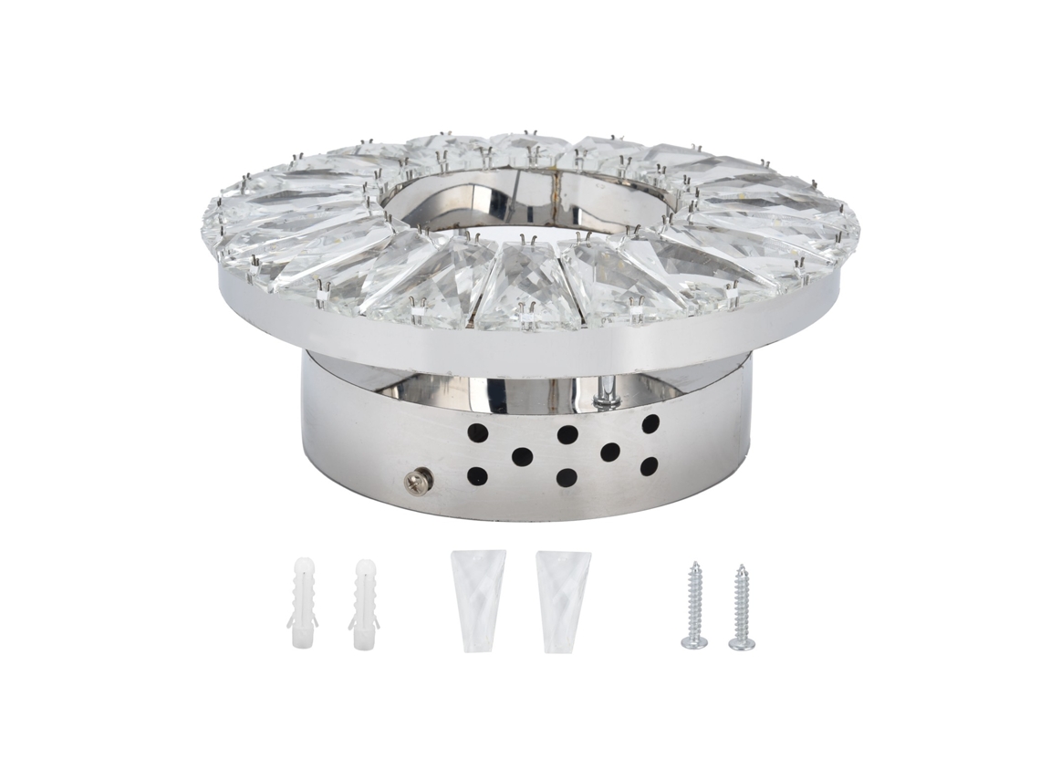 Rebe-lámpara De Pared De Cristal Led 85‑265v 2000lm Con Inducción Corporal Para Pasillo Baño Corredor Restaurante