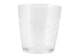 Taza para bebidas de 200 ml, taza de flores para té o cerveza, taza acrílica para fiestas (transparente) KOFIHETY