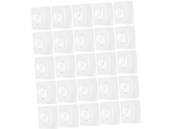 25piezas Gancho Adhesivo Multifuncional Barra Cortina