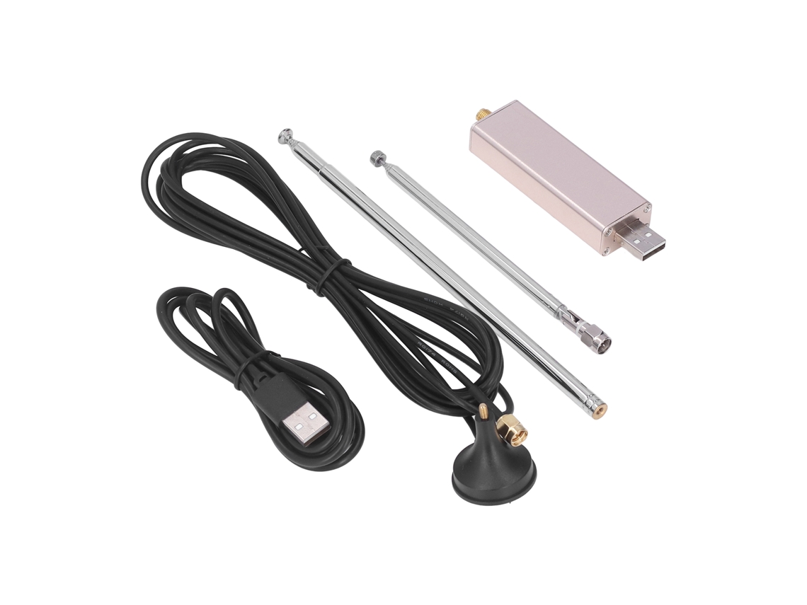 Receptor Sdr Usb Rtl2832u R820t2, Rango Completo De 100 Khz A 1,7 Ghz, Componente Electrónico