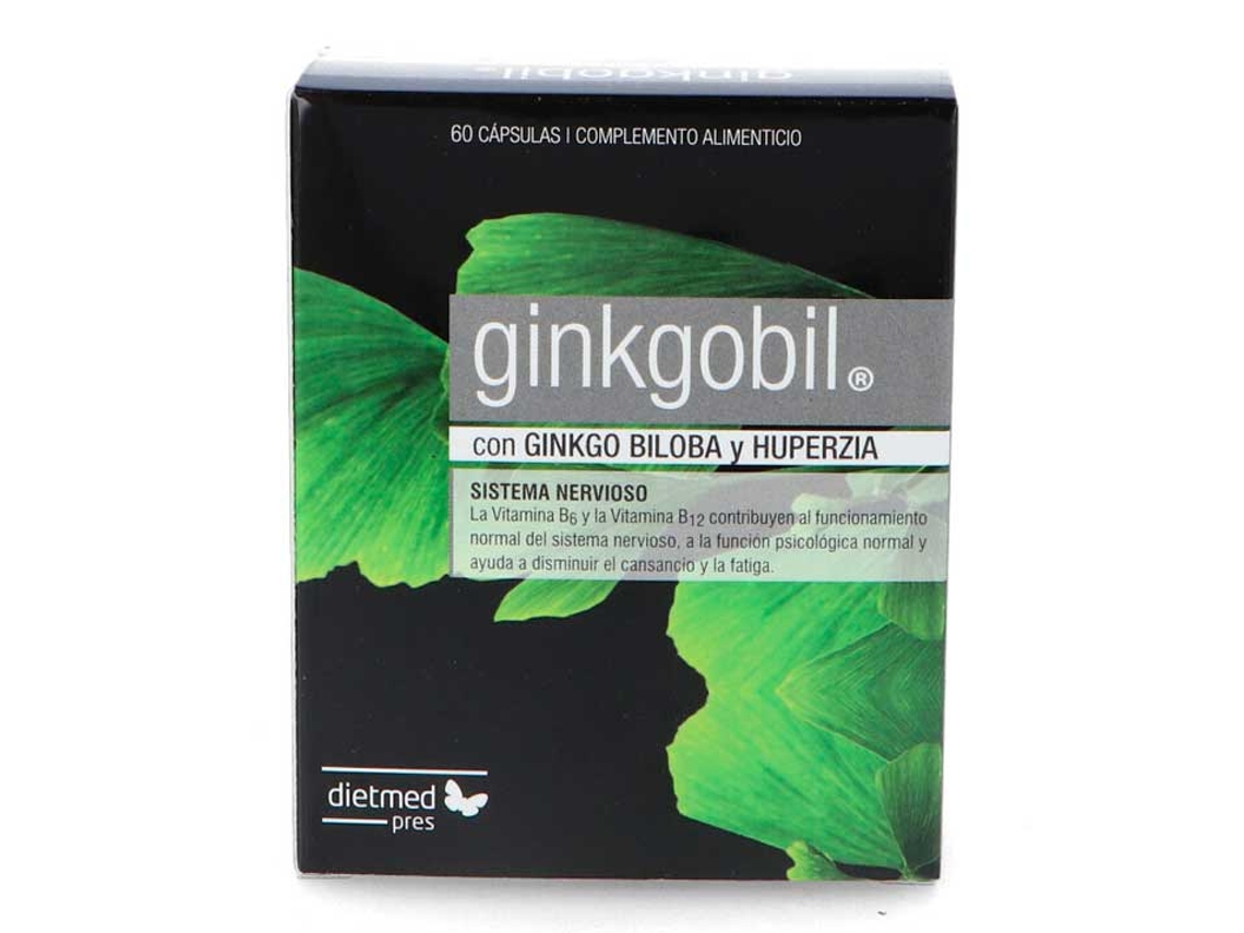 Complemento Alimentar DIETMED Ginkgobil Con Ginkgo Biloba Cápsulas (60 cápsulas)
