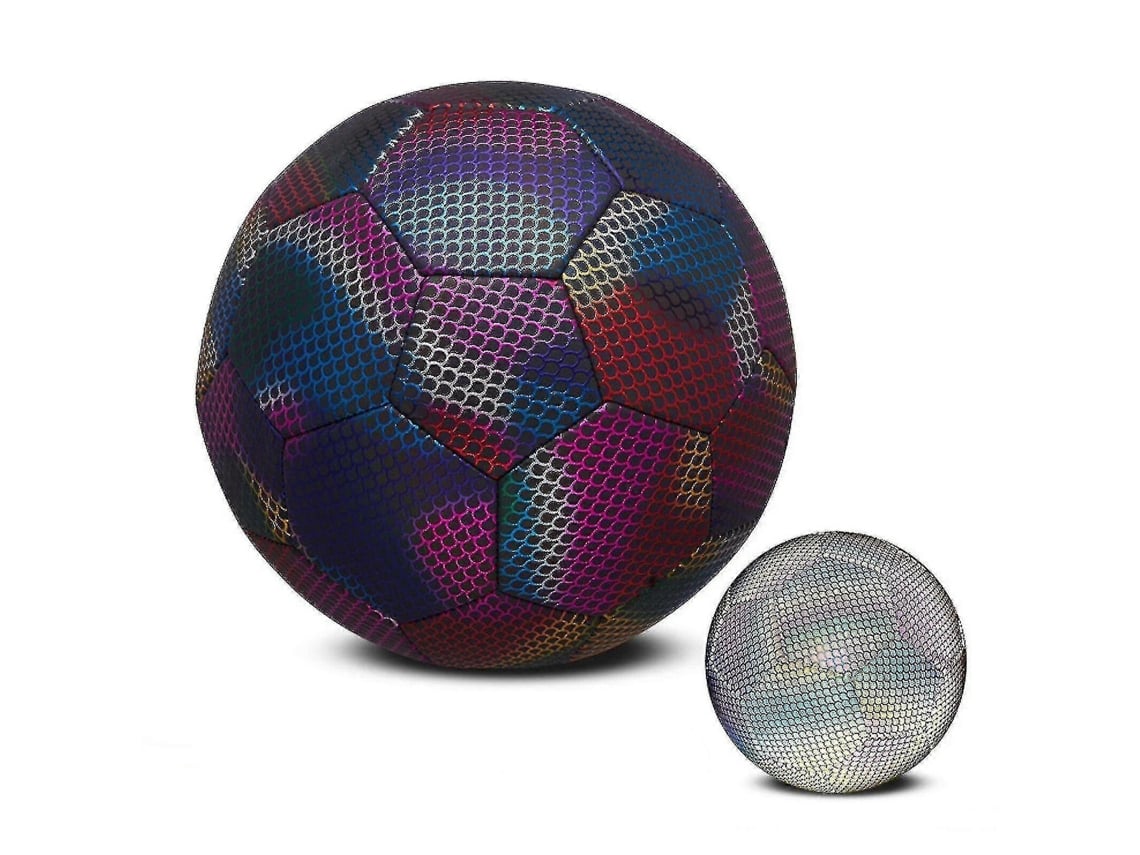 Omni-pelota De Fútbol Luminosa Tamaño 4 Y 5 Para Juegos Y Entrenamiento Nocturno Resistente Y Duradera 5 Multicolor