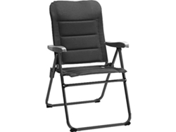 Silla plegable en lona negra resistente al desgarro y la abrasión - BRUNNER 0404088N.C09