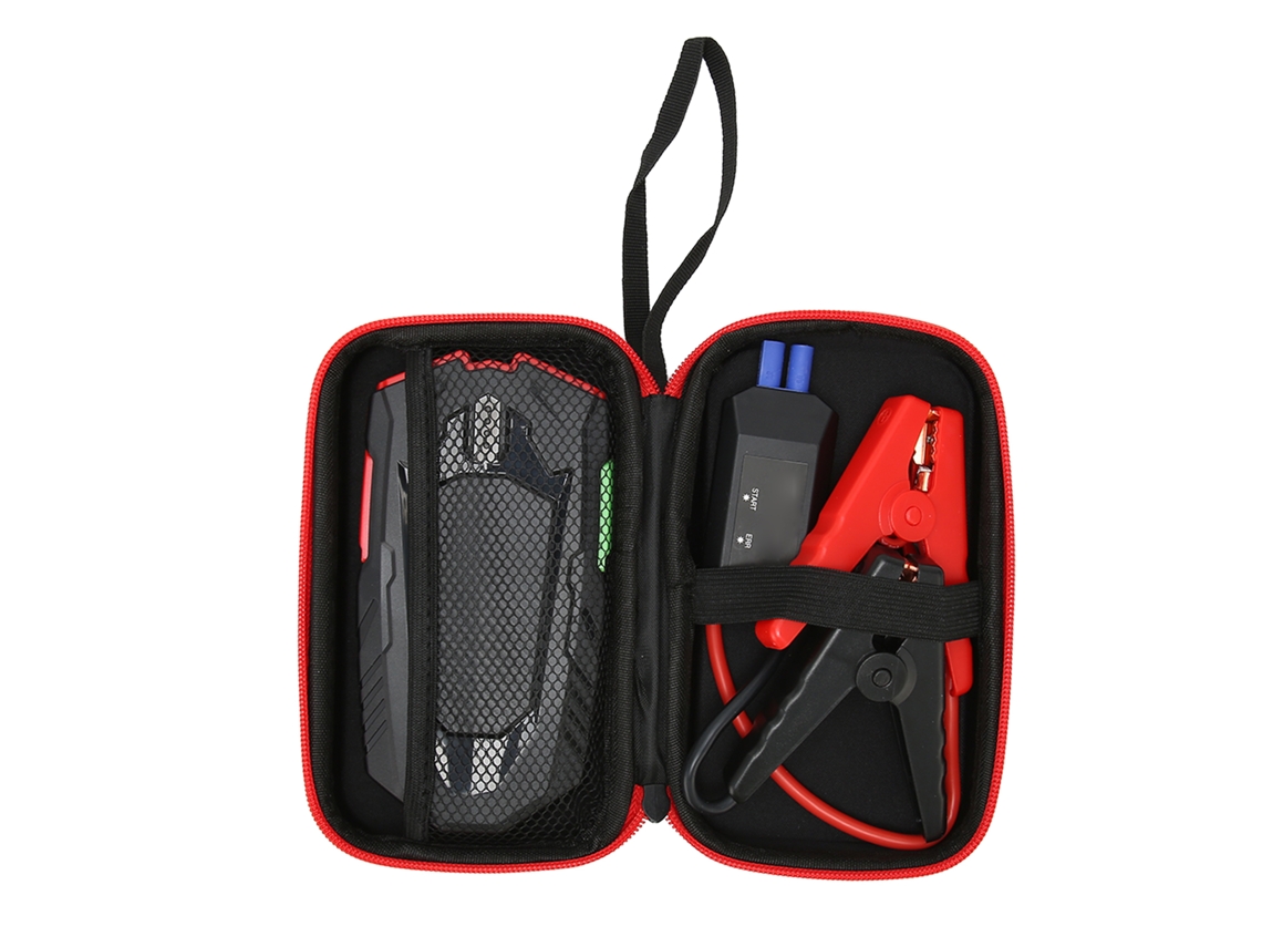 Arrancador Portátil Con Pinza Para Baterías De Coche De Gasolina De 5,0 L Y Diésel De 2,5 L, Con Protección Y Múltiples Funciones.