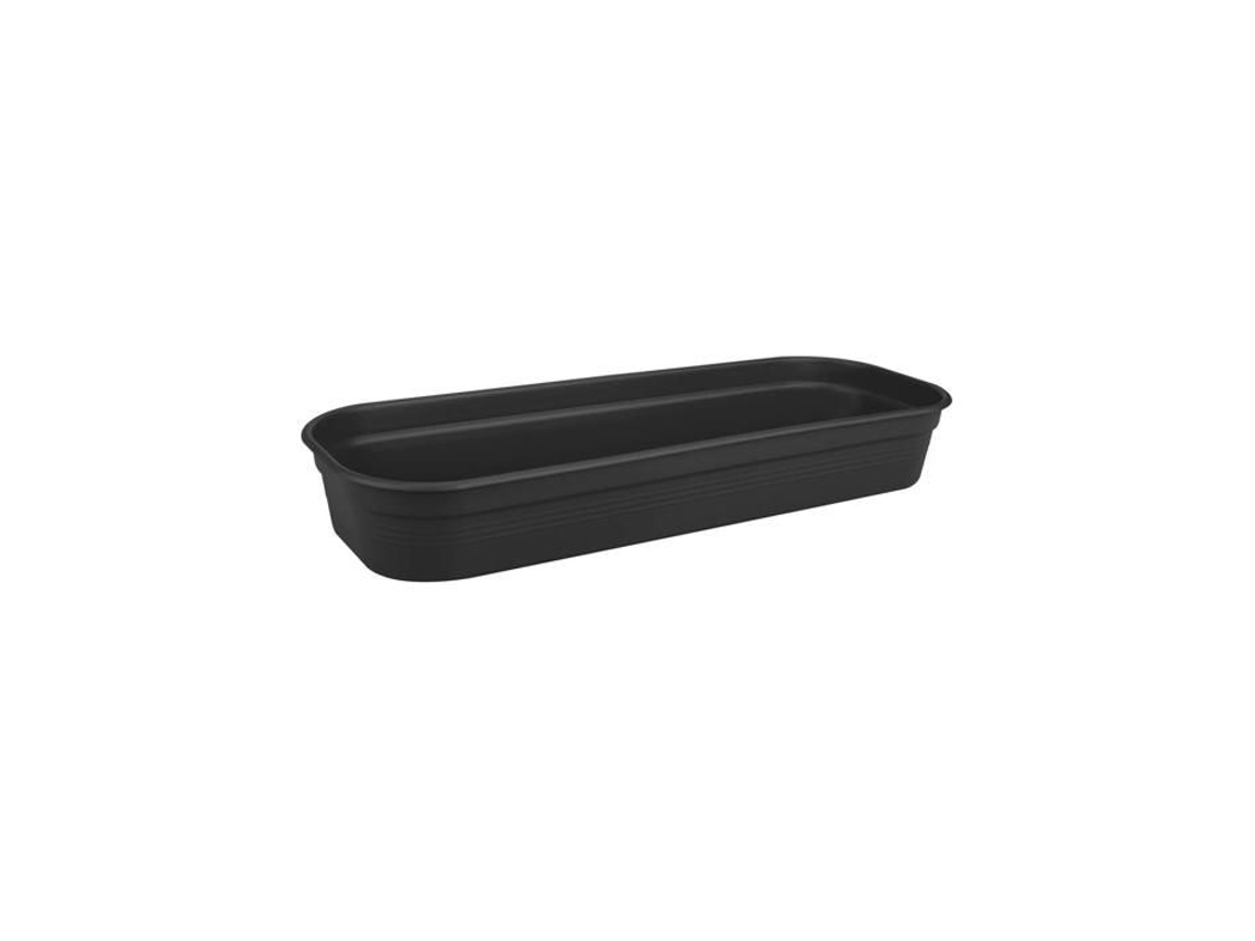 Elho 2055218 Concha de plantación básica verde negro Tamaño l 38 x 38 x 16 cm ELHO DA ESPACIO A LA NATURALEZA