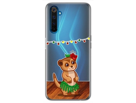 Carcasa Realme 6 Pro TUMUNDOSMARTPHONE Dibujos Transparente Multicolor