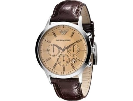 Reloj ARMANI AR2433 Hombre (Piel - Marrón)