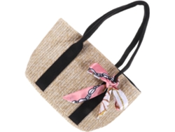 Mochila Ciieeo Em Lona Cáqui Com Fita, Grande Capacidade, Multifuncional E Leve.