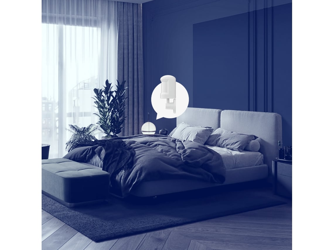 Bj-sensor De Movimento Inteligente Zigbee Pir 360° 7m Distância Para Segurança Residencial E Automação