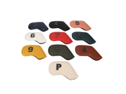 Juego De 10 Fundas Para Cabezas De Palos De Golf, Protección Antiarañazos, Material Duradero Con Números Bordados.