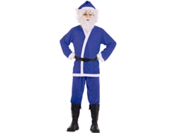 Disfraz de Hombre EUROCARNAVALES Papá Noel Azul (M/L )