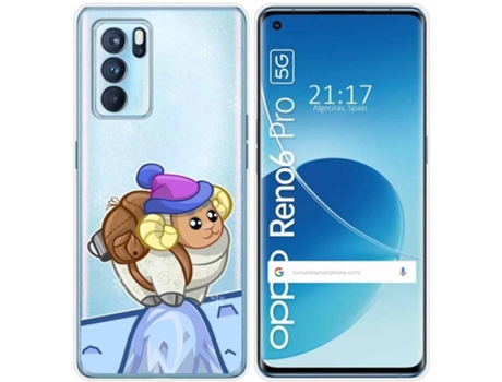 Carcasa Oppo Reno 6 Pro 5G TUMUNDOSMARTPHONE Cabra Multicolor