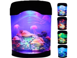 Luz ambiental USB para acuario, lámpara LED de lava fantástica, luz realista de medusa, regalo para el hogar y la oficina de Rosewell