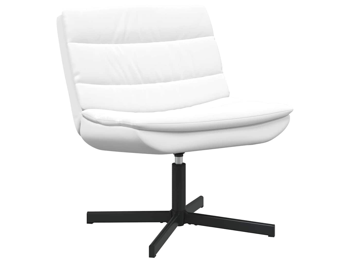 Maison Exclusive - Silla Giratoria 63 X 75 X 76 Cm Cuero Sintético