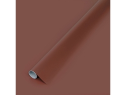 Película adhesiva DC Fix lisa y brillante, 45 cm x 2 m, color rojo óxido 346 0715