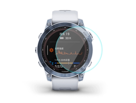 1 pieza para Garmin Fenix 7X ENKAY Película protectora de pantalla de vidrio templado 9H de 0,2 mm