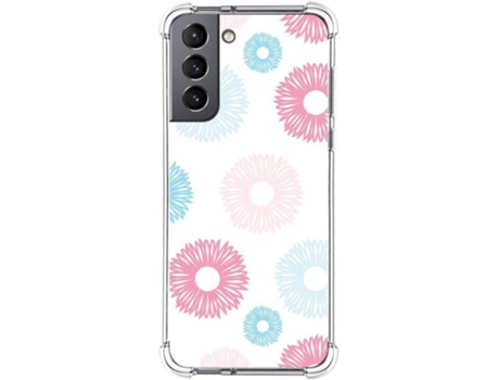 Carcasa Samsung Galaxy S21 5G TUMUNDOSMARTPHONE Dibujos Antigolpes Flores 06 Multicolor