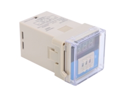 Relé De Retardo Temporal Digital Led Ats48a-20-3d Ajustable Componentes De Control Dc24v
