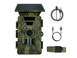 Cámara De Rastreo Solar 8k 60mp Wifi, Cámara De Vida Silvestre Ip66, Impermeable, Visión Nocturna Para Exteriores (verde)
