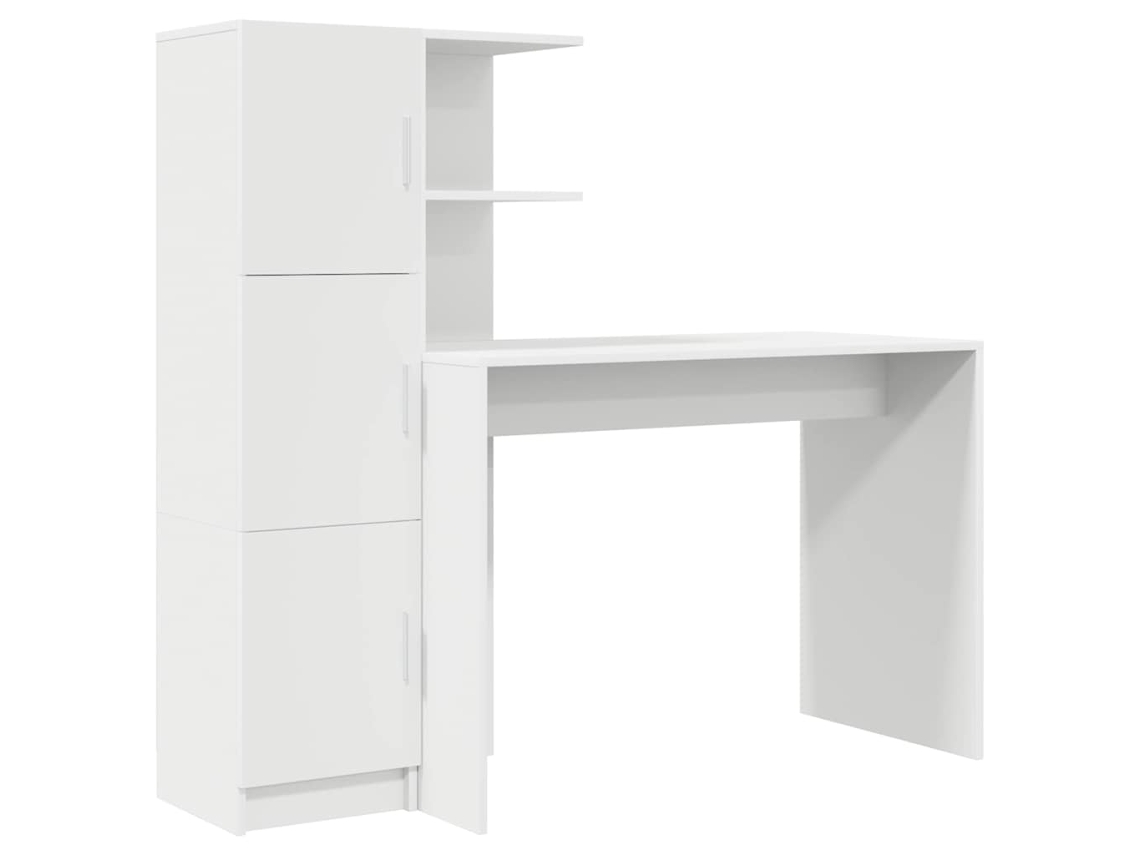 Escritorio | Secretaria 2 piezas Blanco