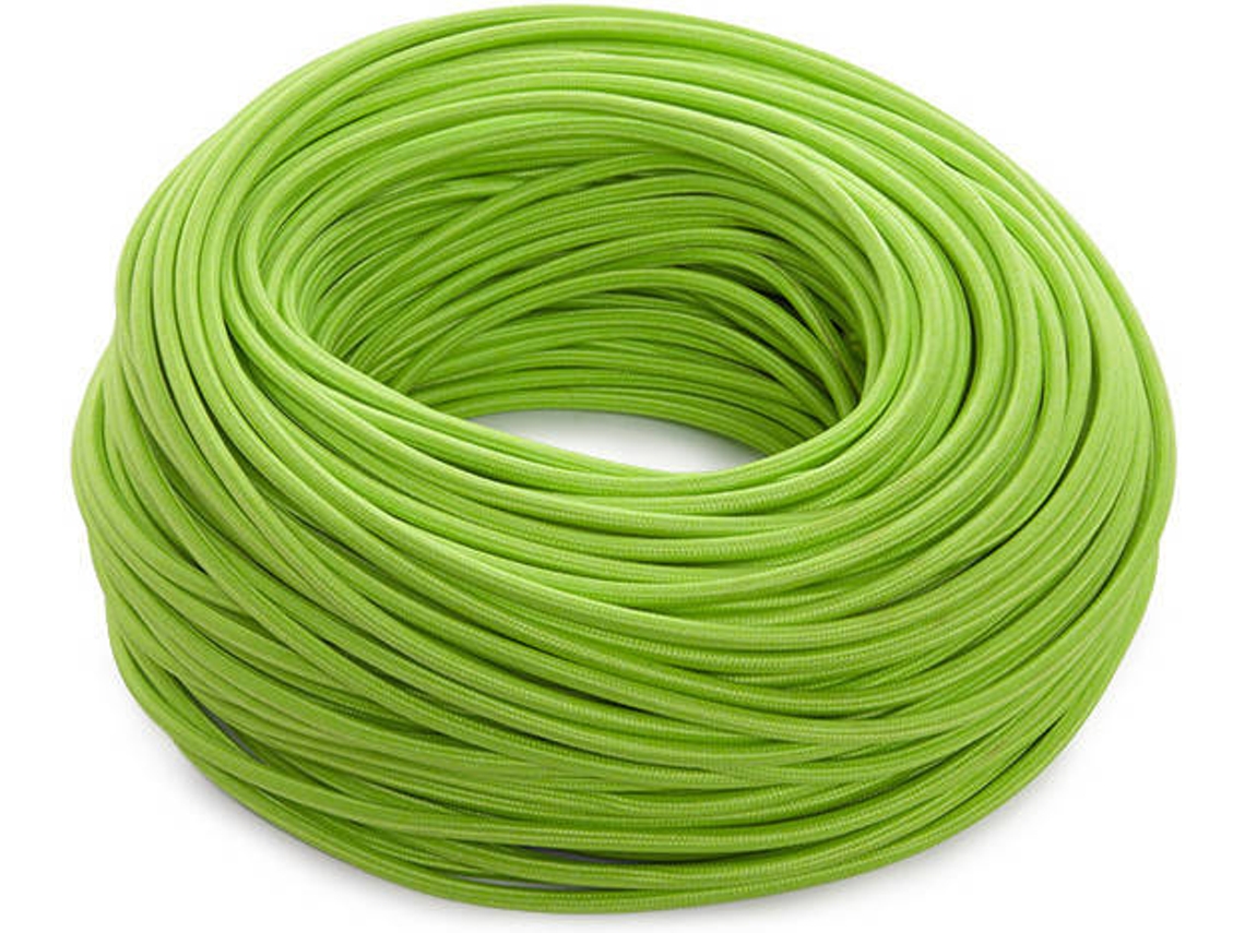 Cable Redondo 2x0,75 x 1M  [SKD-C275-GREEN] GREENICE