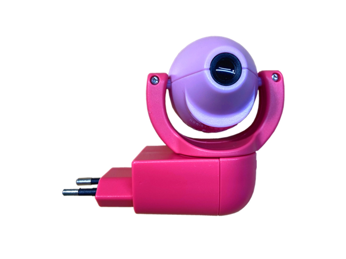 Proyector LED de animales, estrellas y lunas azules, 6 imágenes, sensor, enchufe europeo, luz nocturna para decoración de habitación de bebé y niños.