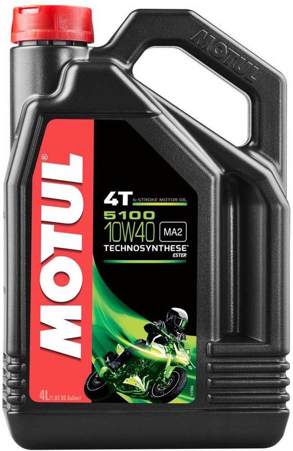 Óleo De Motor MOTUL 5100 4T 10W40  (4 L)