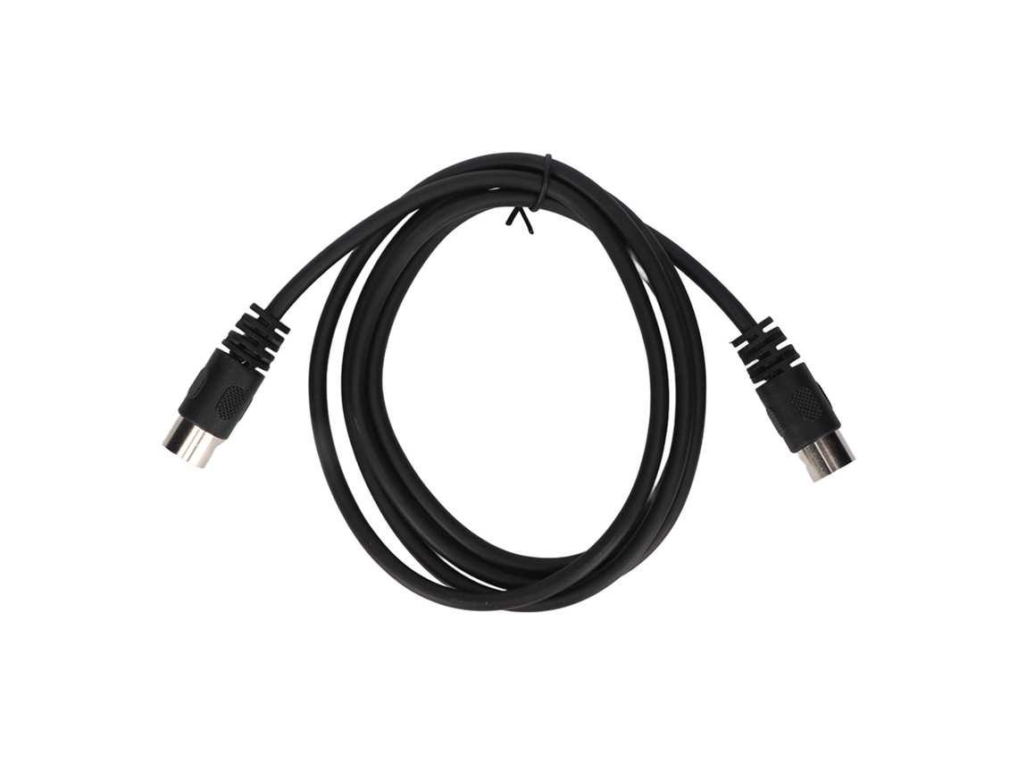 Adaptador Cabo Extensão Din 5pin Macho Para Macho 1,5m Pvc Flexível Para Equipamentos Av