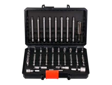 Conjunto de Bits de Chave de Fenda A7202-Xj 38 Unidades Prateadoblack & Decker