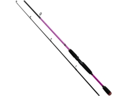 Caña De Pescar Ultraligera 2 Secciones, Fibra Carbono, Para Lubina, Trucha Y Pesca Con Señuelos, 8" 25g