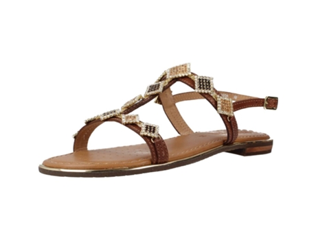 Zapatos de Mujer GEOX Sozy Tecido Marrón (38)