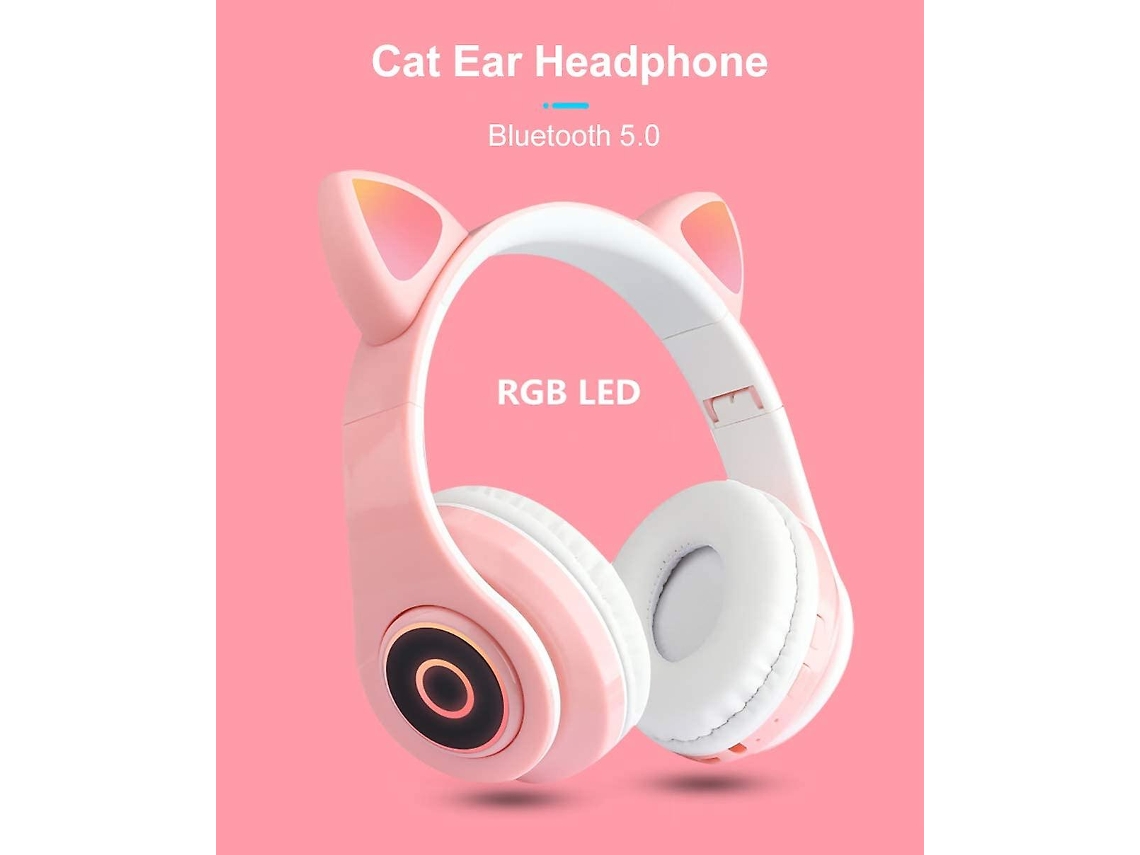 Auriculares bluetooth luz roja cheap