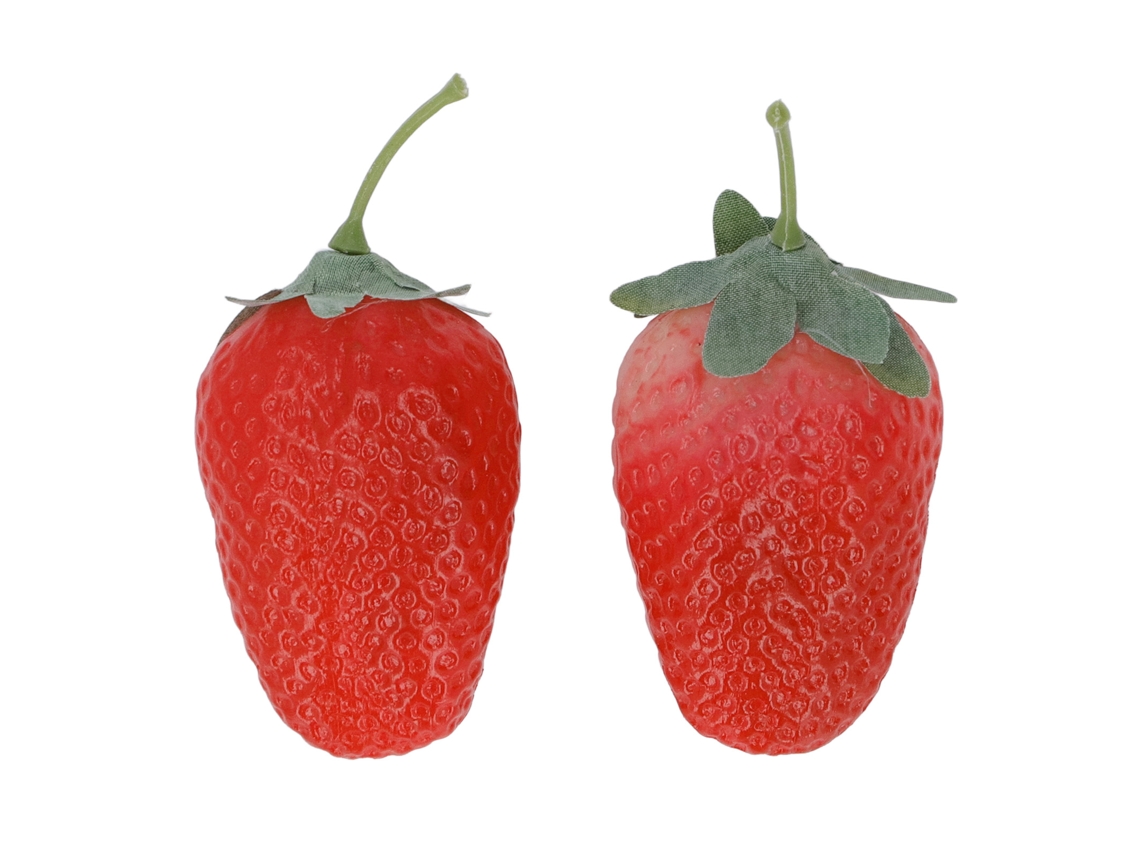 Maraca De Fruta Morango Brinquedo De Percussão Musical Para Bebês 6+ Meses