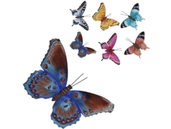 Mariposa metal 35x24 cm surtida