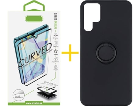 Carcasa + Protector de Pantalla para Samsung Galaxy S22 Ultra 5G SKYHE Negro