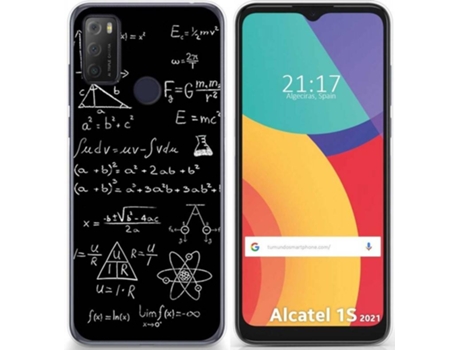 Carcasa Alcatel 1S 2021 / 3L 2021 TUMUNDOSMARTPHONE Formulas Multicolor