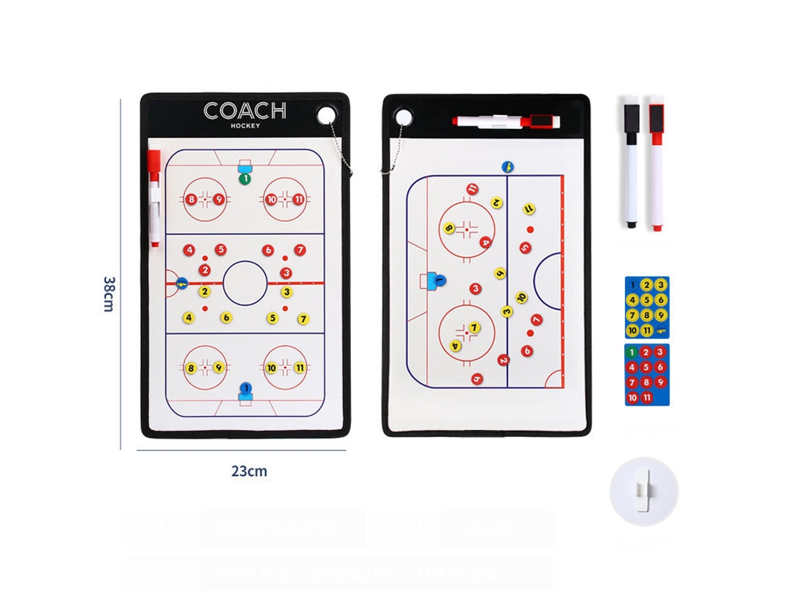 Pizarra magnética de entrenamiento para hockey sobre hielo, portapapeles táctico para entrenadores - Digitallab