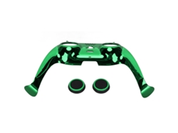 Placa Frontal De Reemplazo Para Controlador Ps5, Carcasa, Tira Decorativa Con Tapas De Joystick Verdes, Accesorios Diy