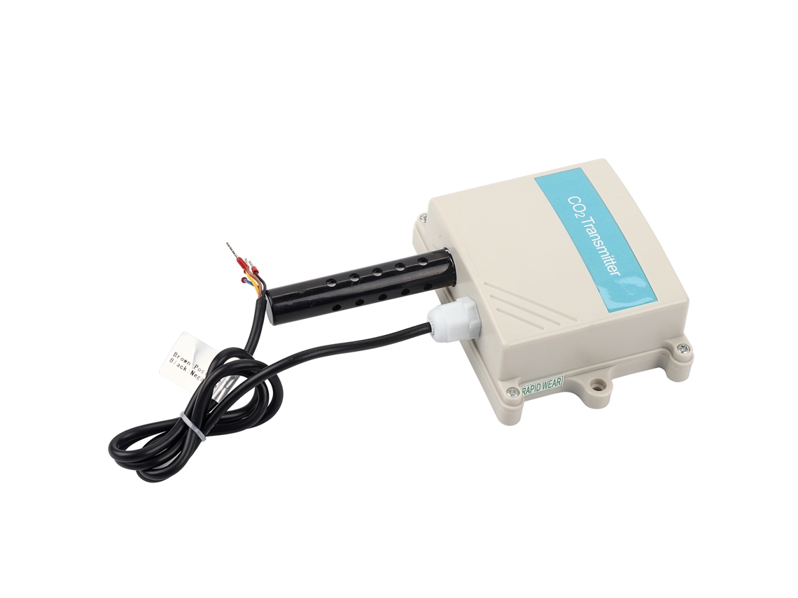 Sensor de dióxido de carbono para invernaderos agrícolas