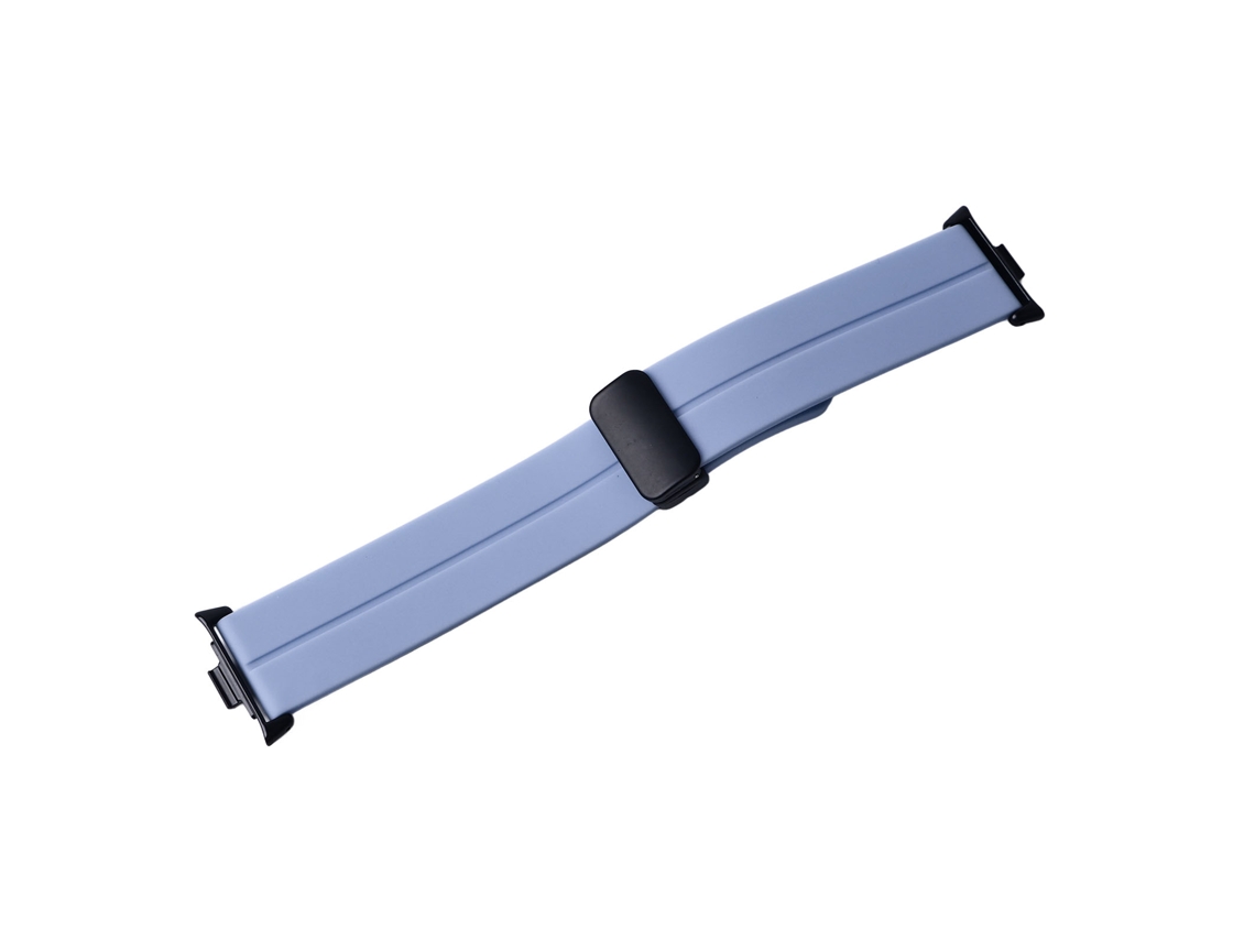 Pulsera De Silicona Para Mi Band 8 Pro, Magnética, Flexible, Resistente Al Agua, Color Morado.